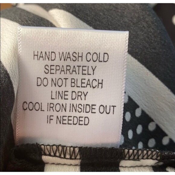 Anthropologie ModCloth Black Ivory Top Medium M Peter Pan Collar - Picture 9 of 10